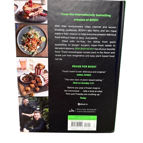 Bish Bash Bosh! Plant-Based Cookbook By Henry Firth & Ian Theasby - Picture 2 of 12